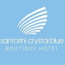 santorini crystal blue
